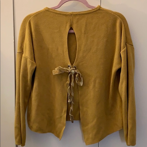 Open back sweater - Picture 1 of 2